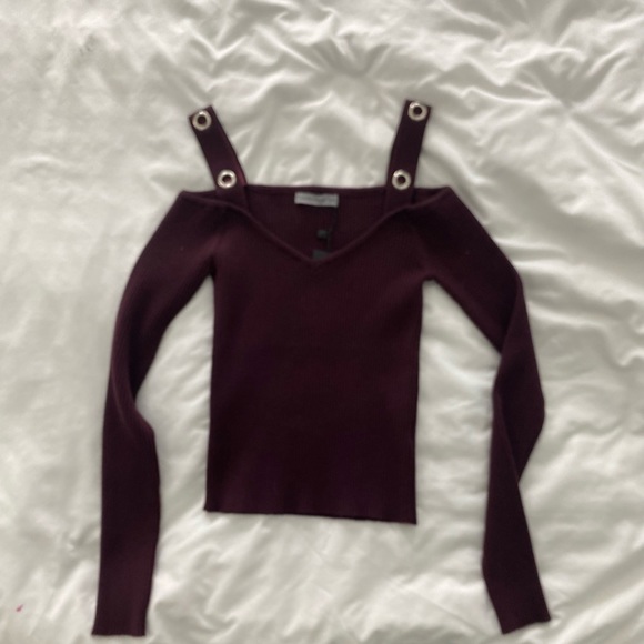 CARMAR Sweater -NWT- size XS - Color Deep Purple - Picture 2 of 9